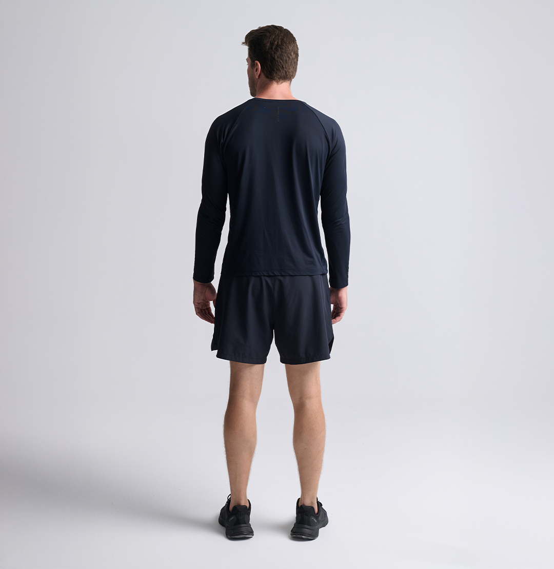 Kit 2x Camiseta Fitness Manga Longa